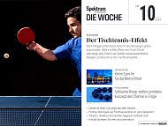 Spektrum - Die Woche - 10/2024 - Der Tischtennis-Effekt