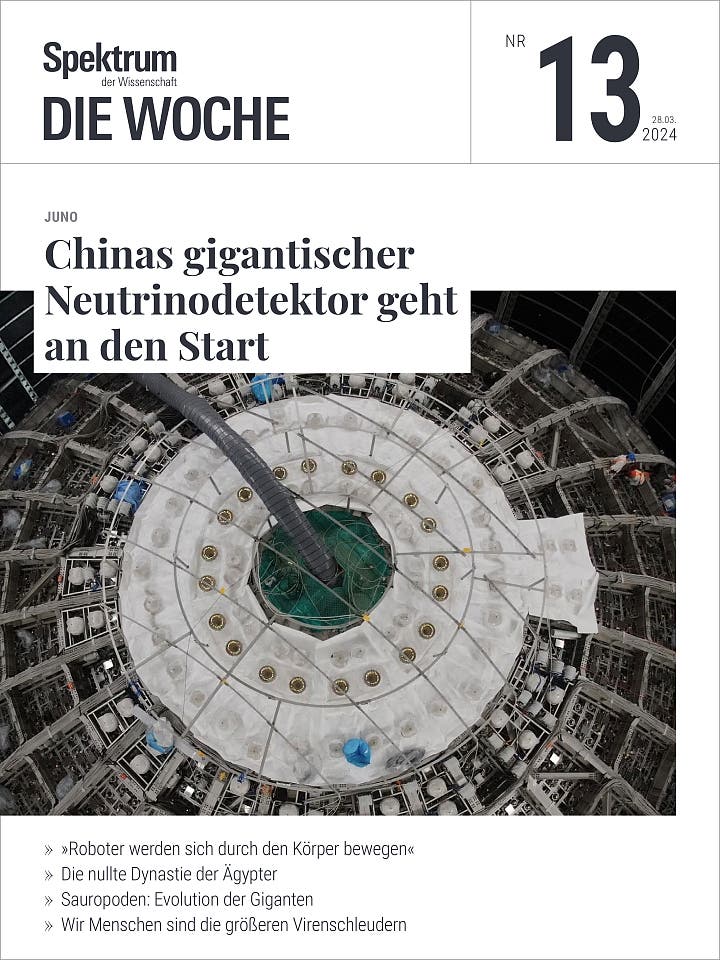Chinas gigantischer Neutrinodetektor geht an den Start