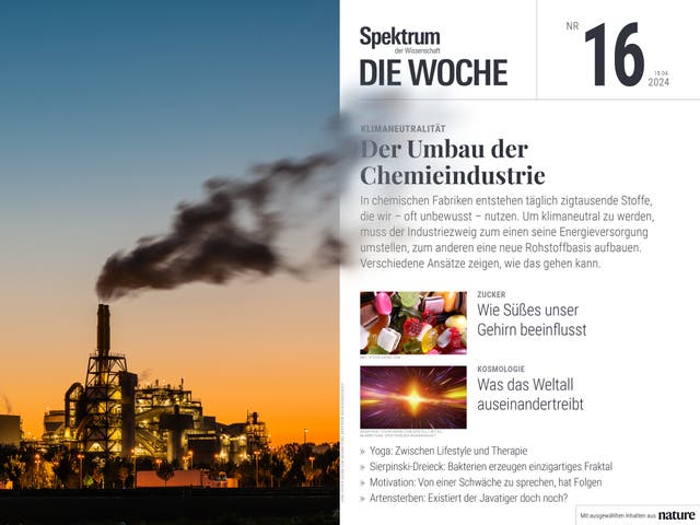 Spektrum - Die Woche - 16/2024 - Der Umbau der Chemieindustrie
