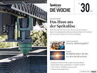 Spektrum - Die Woche - 30/2024 - Das Haus aus der Spritzdüse