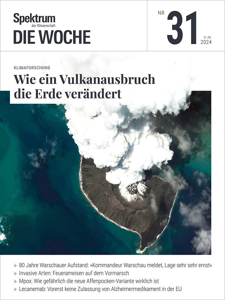 Wie ein Vulkanausbruch die Erde verändert