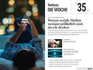 Spektrum - Die Woche - 35/2024 - Warum soziale Medien weniger gefährlich sind, als wir denken