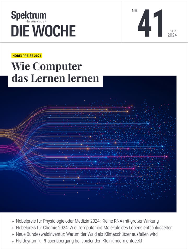 Spektrum – Die Woche – 41/2024 – Wie Computer das Lernen lernen