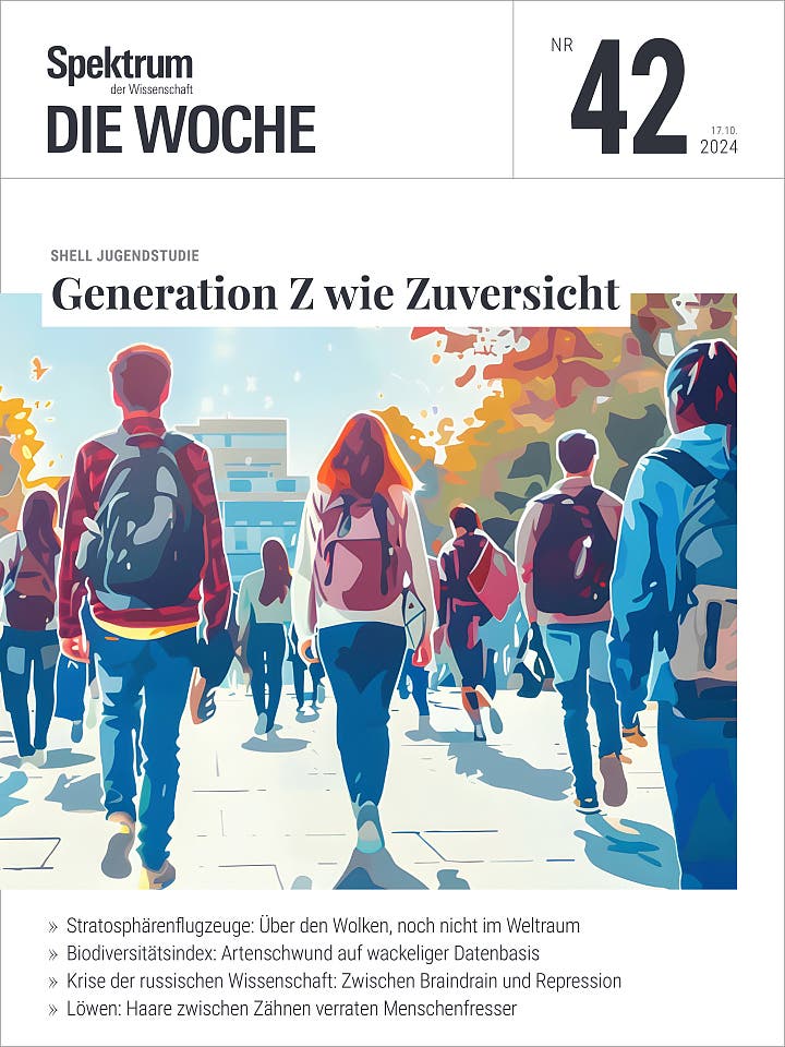 Generation Z wie Zuversicht 