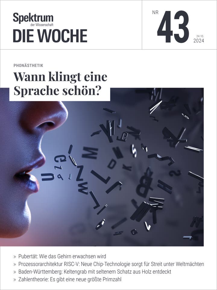 Spektrum – Die Woche – 43/2024 – Wann klingt eine Sprache schön?