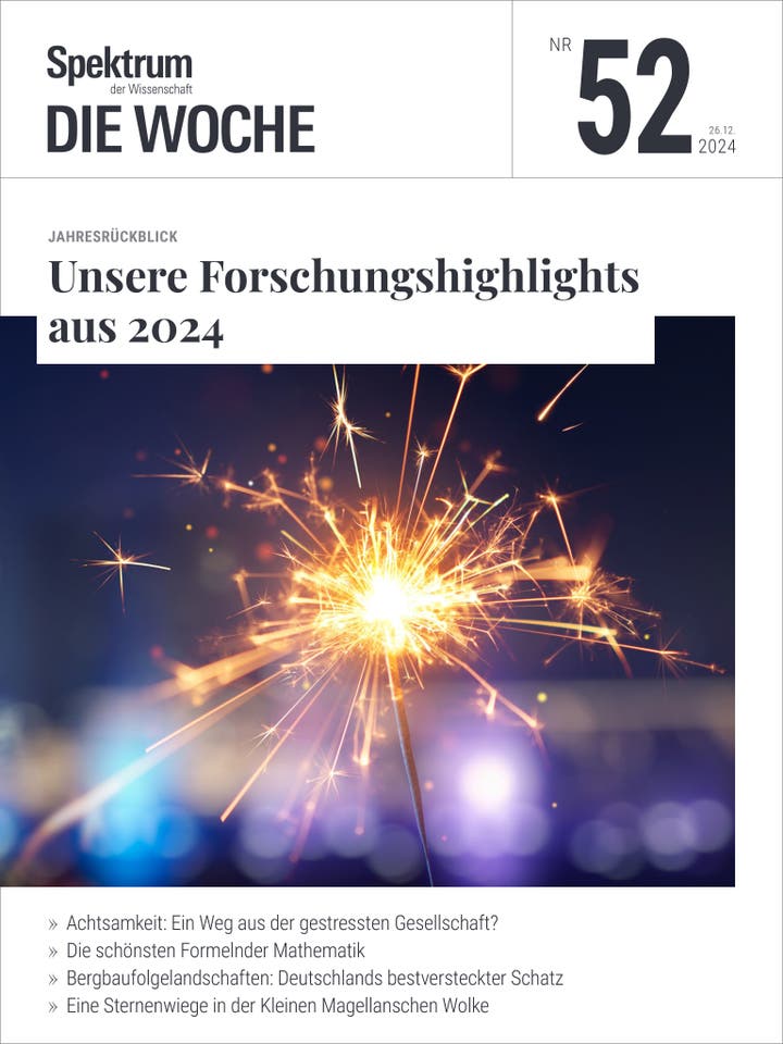 Spektrum - Die Woche - 52/2024 - Unsere Forschungshighlights aus 2024