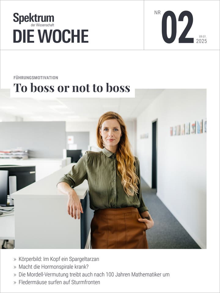 Spektrum - Die Woche - 2/2025 - Führungsmotivation: To boss or not to boss