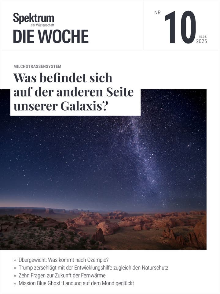 Spektrum - Die Woche - 10/2025 - Was befindet sich auf der anderen Seite unserer Galaxis?