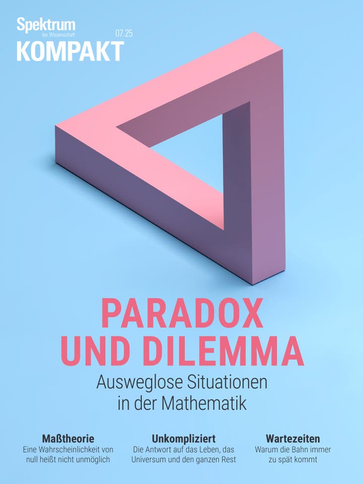 Spektrum Kompakt - 7/2025 - Paradox und Dilemma - Ausweglose Situationen in der Mathematik