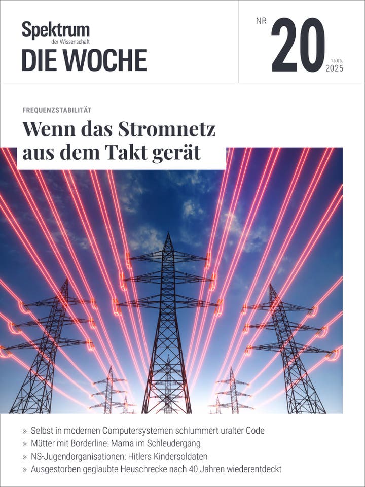 Spektrum - Die Woche - 20/2025 - Wenn das Stromnetz aus dem Takt gerät
