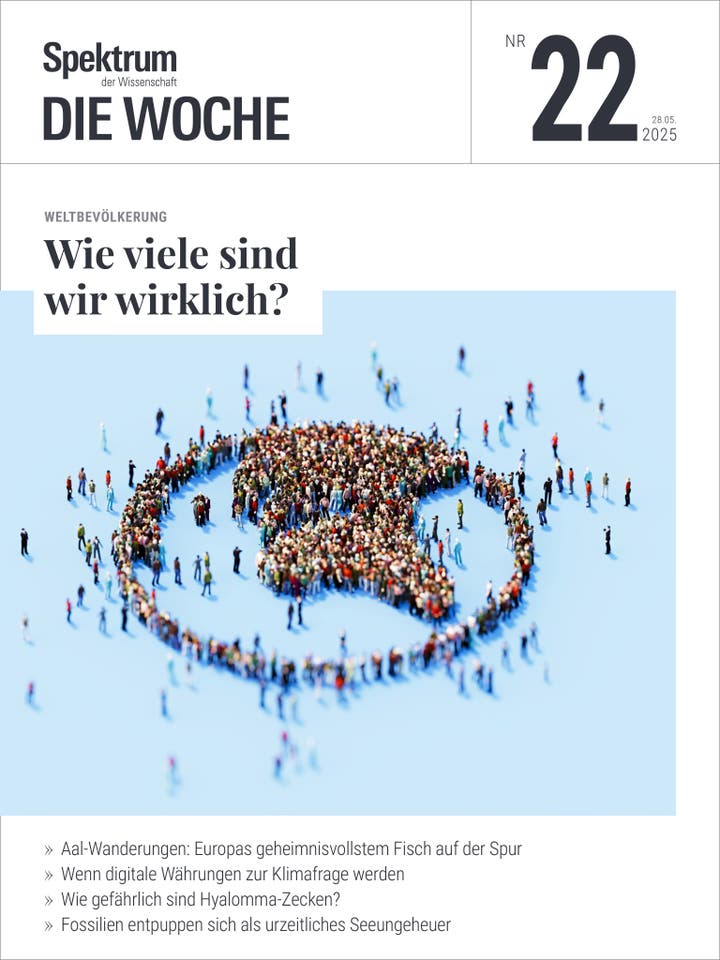 Spektrum - Die Woche - 22/2025 - Wie viele sind wir wirklich?