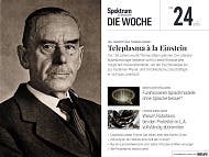 Spektrum - Die Woche - 24/2025 - Teleplasma à la Einstein Spektrum - Die Woche - 24/2025 - Teleplasma à la Einstein
