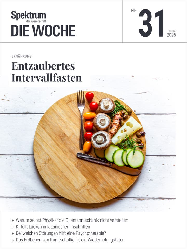 Spektrum - Die Woche - 31/2025 - Entzaubertes Intervallfasten